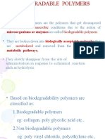 Biodegradable Polymers: Types, Properties and Applications
