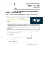 MSN 1715 Am1 Subdivision and Damage Stability of Cargo Ships of 80m in LOA