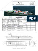 Pilot Card & Wheel House Poster: Ship'S Particulars