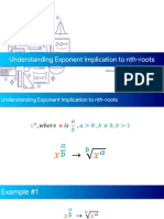 Understanding Exponent in Relations To Nth-Roots