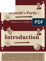 1.2 Aristotle's Poetics