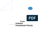 Form Indikator Pemantauan Kinerja PONEK