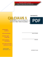 Calculus 1 Module Aguilar Joanne - 2020