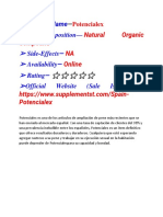 Potencial Cápsula