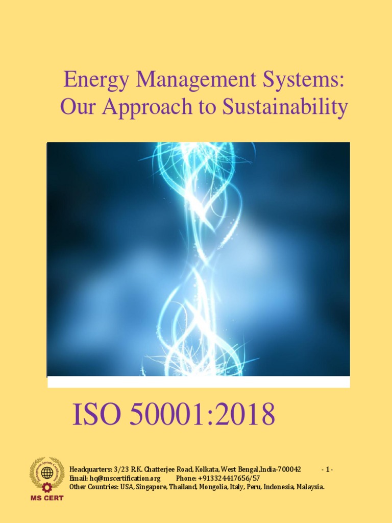ISO 50001: Energy Management Overview | PDF | Energy Management ...
