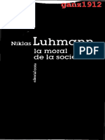 LUHMANN, NIKLAS - La Moral de La Sociedad (OCR) (Por Ganz1912)