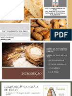 Processos fermentativos de trigo