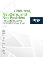 Carbon Neutral, Net-Zero, and Net Positive:: The Guide For Setting Corporate Climate Goals