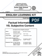 English Learning Kit: Junior High School