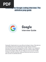 How To Prepare For Your SDE Interview at Google