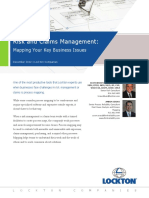 Risk and Claims Management:: Mapping Your Key Business Issues