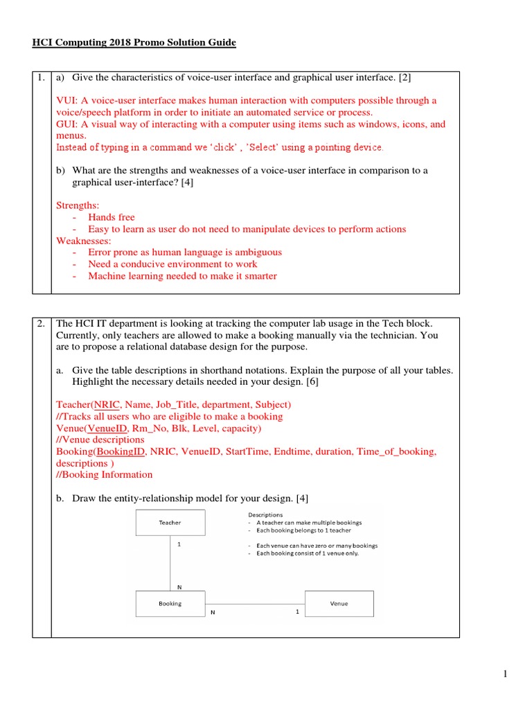 HCI Computing: Interface Design Guide | PDF | Class (Computer ...