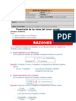 Guía de Matematicas Tercer Periodo 7°