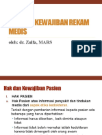 Pertemuan 3 - Hak Dan Kewajiban Rekam Medis