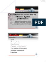 Vias Structural Details and Its Effect On System Performance