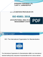 ISO 45001 2018 Training