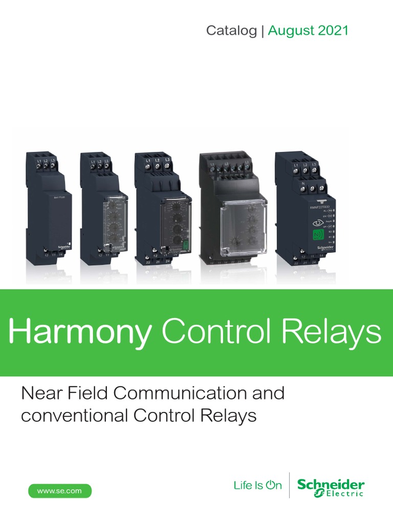 Catalog Harmony Control Relays 2021 | PDF | Relay | Mobile App