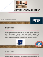 P. 1 El Constitucionalismo