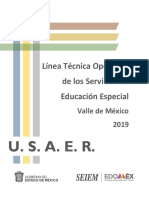 Httpswww.educacionespecial.sep.Gob.mx2016pdfdoctos EdosEdoMEx Valle LINEAMIENTO USAER202019.PDF