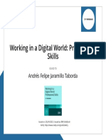 Working in A Digital World: Professional Skills: Andrés Felipe Jaramillo Taborda