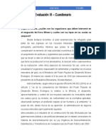 Evaluación 5to Año. Arco Minero Venezuela