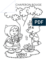 Chaperon Rouge Coloriage