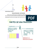 Matemática 3° Año B: Números Racionales y Fracciones