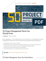50 Project Management Terms You Should Know - Whizlabs Blog