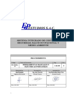 PR-SSOMA-13 Herramientas Manuales Y Eléctricas Portátiles