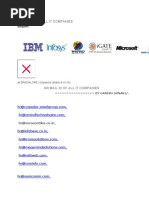 Dokumen - Tips - HR Mail Id of All It Companies