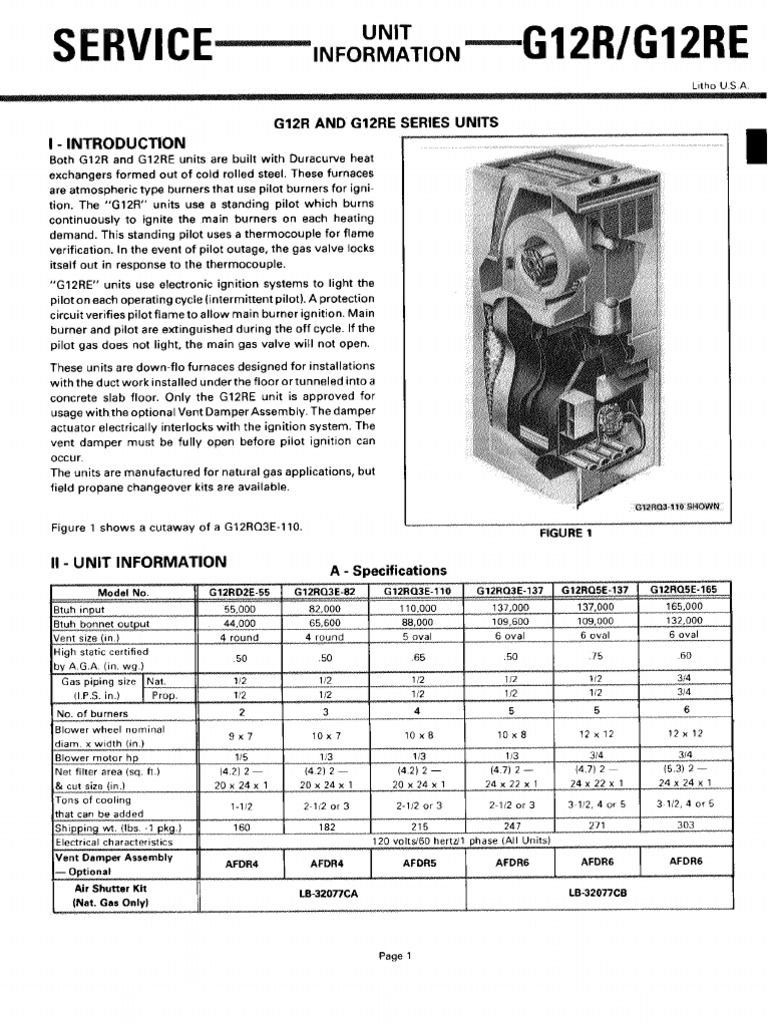 Lennox Furnace Service Manual 5