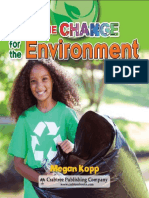 Be The Change For The Environment