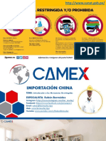 IMPORT. CHINA Introduccion A Las Mercancias Restringidas