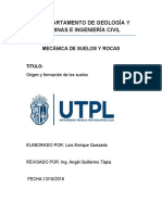 Formación y evolución de los suelos