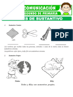 Clases de Sustantivo para Segundo de Primaria