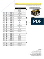 Diagrama Generador de Electricidad Pretul Gen-25P