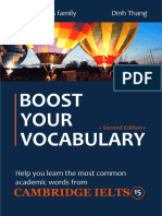 Boost Your Vocabulary Cambridge IELTS 15 DinhThangIELTS