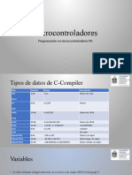 Programación de microcontroladores PIC - Tipos de datos, variables y operadores en C