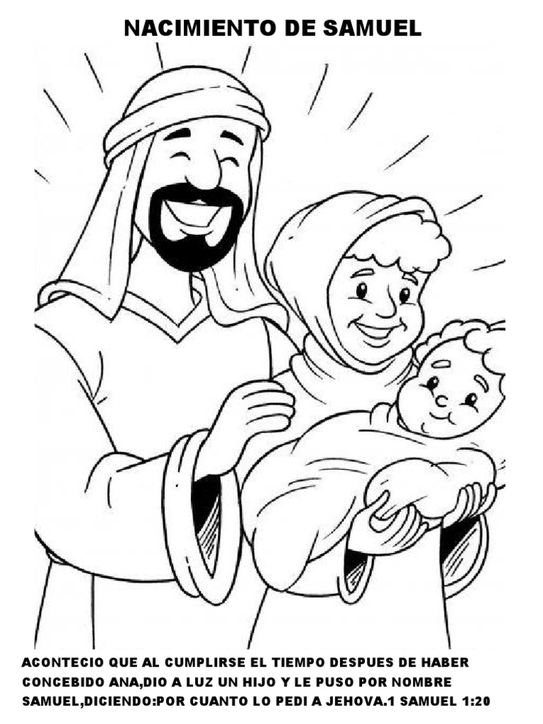 El Nacimiento De Samuel Dibujo Pdf