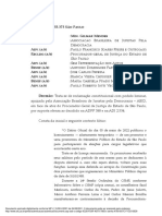 Decisão Do Ministro Do STF, Gilmar Mendes