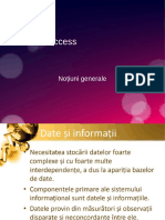 MS Access - Noțiuni Generale