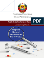 Relatório Simplificado de Auditoria de Desempenho Ao Programa Nacional de Co