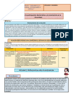 1° Experiencia de Aprendizaje DPCC