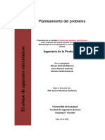 Tarea Grupal Informe Académico - Planteamiento Del Problema y Sustentación Teoríca (Formato)
