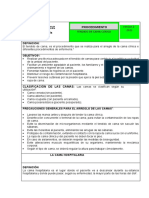 Guia de Procedimiento N 01 Tendido de Cama