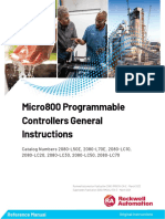 Micro800 Programmable Controllers General Instructions: Reference Manual