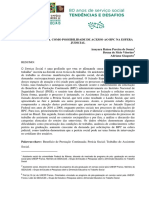 A Perícia Social Como Possibilidade de Acesso Ao BPC Na Esfera Judicial Anayara Raissa Pereira de Souza Bruna de Melo Vitorino Adriana Giaqueto