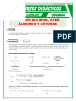 Funcion Alcohol Eter Aldehido y Cetonas para Quinto de Secundaria