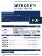 Kpi - Planificacion Semanal - Julio