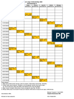 Jadwal Jaga Siskamling GDI Gelombang 5